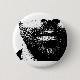 beards 6 cm round badge