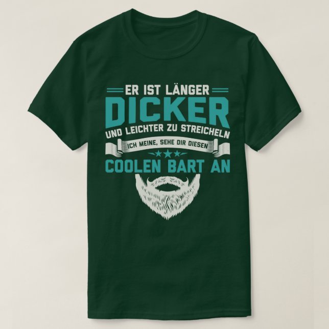 Beards Funny Gift T-Shirt (Design Front)