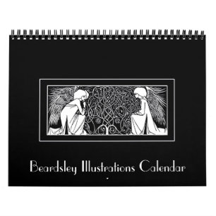 Beardsley Art Nouveau Illustrations Calendar