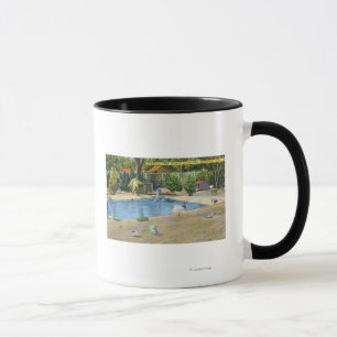 Beardsley Park View of Waterbirds Mug