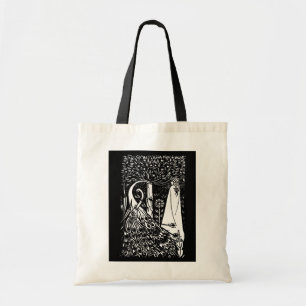 Beardsley Peacock & Lady Tote Bag