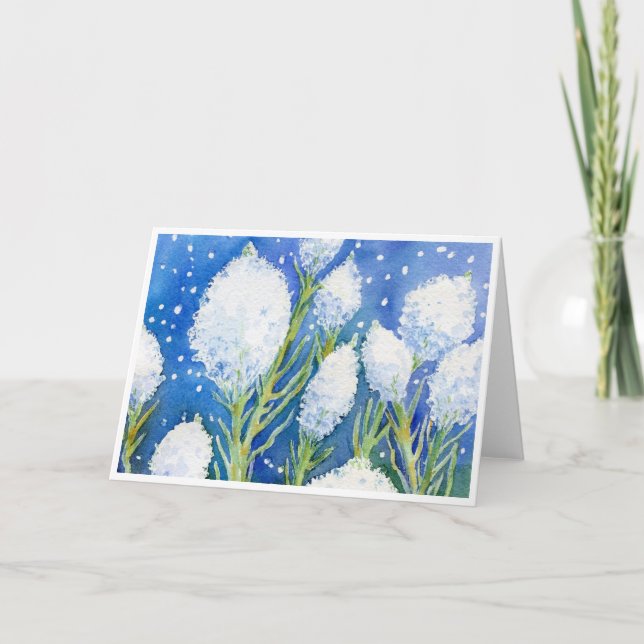 "Beargrass" Blank Notecard (Front)