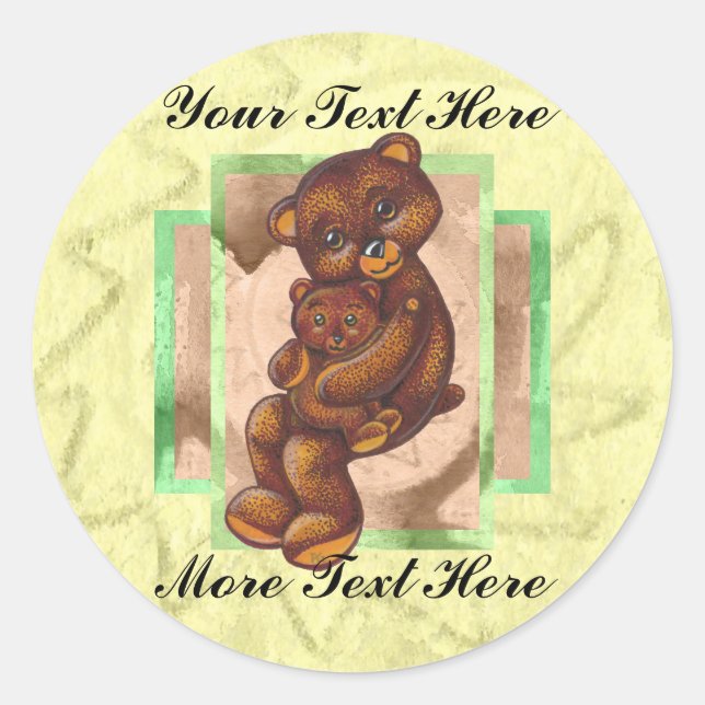 Bearhug Stickers (Front)