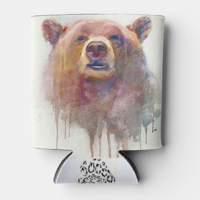 "Bearish" Can Cooler (Front)