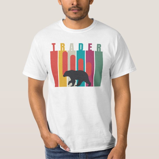 Bearish market | Trader | Simple design T-Shirt (Front)