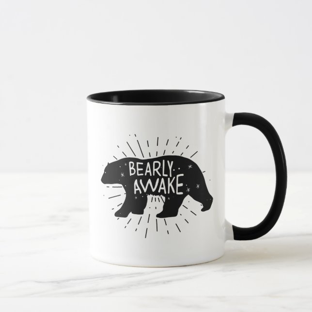 Bearly Awake Mug (Right)