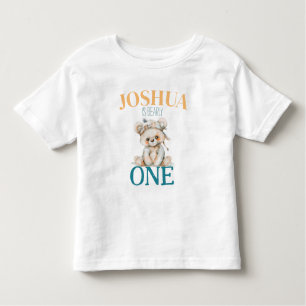 Bearly One First Birthday Shirt