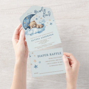 Bearly Wait Baby Shower All In One Invitation