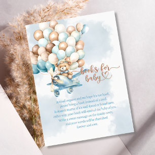 Bearly Wait Baby Shower Books for Baby Enclosure Card