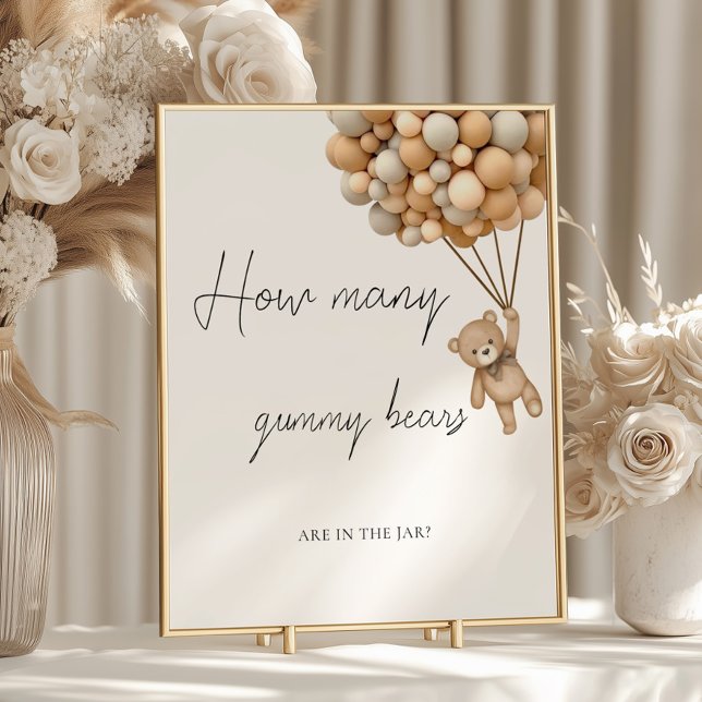 Bearly Wait Guess How Many Gummy Bears Sign (Creator Uploaded)