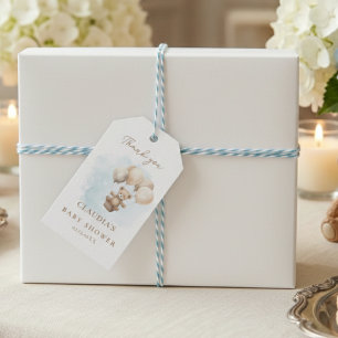 Bearly Wait Neutral Baby Shower Gift Tags