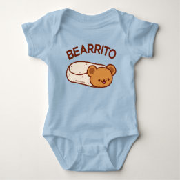 BEARRITO - Bear Burrito Baby Bodysuit