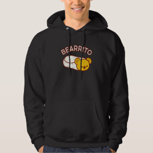 Bearrito Golden Teddy Bear Burrito Hoodie