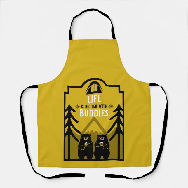 Bears And Beer Canada Apron (Front)