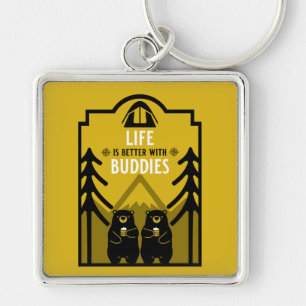 Bears And Beer Canada Key Ring