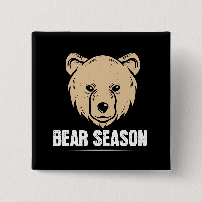 Bears - Bear Season 15 Cm Square Badge (Front)