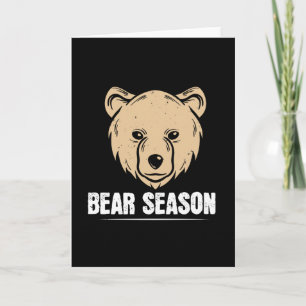 Bears - Bear Season Card