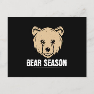 Bears - Bear Season Postcard