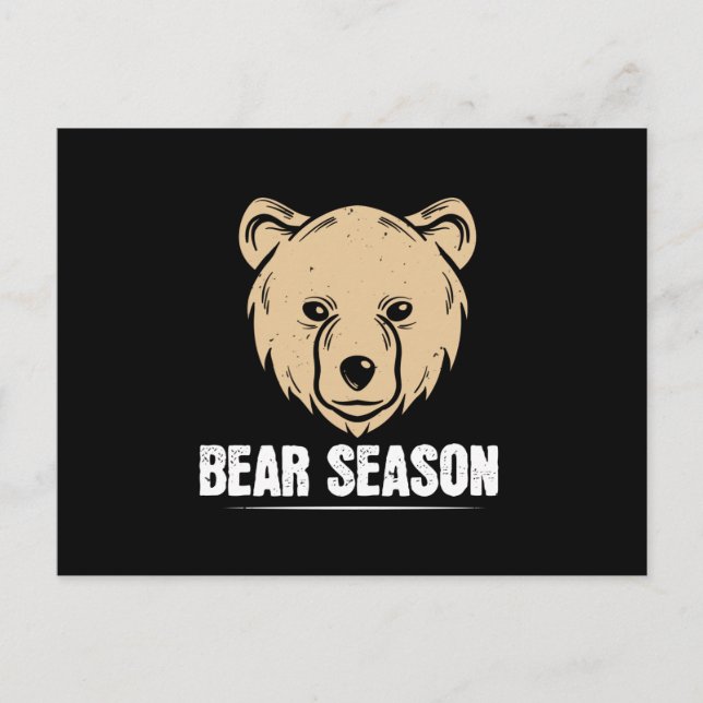 Bears - Bear Season Postcard (Front)