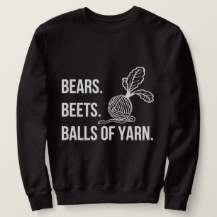Bears Beets Balls of Yarn - Men's Basic Sweatshirt