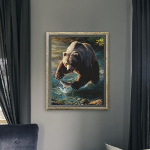 Bears Bounty: Fishing Feast Poster