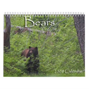 Bears by Edward Hughes Calendar