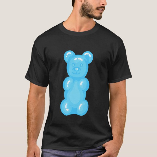 Bears Children Light Blue  Gummy Bear T-Shirt (Front)