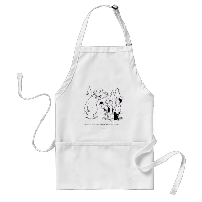 Bears Dinner Standard Apron (Front)