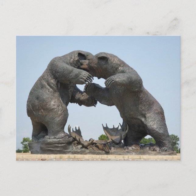 Bears - Dundee, Michigan Postcard (Front)