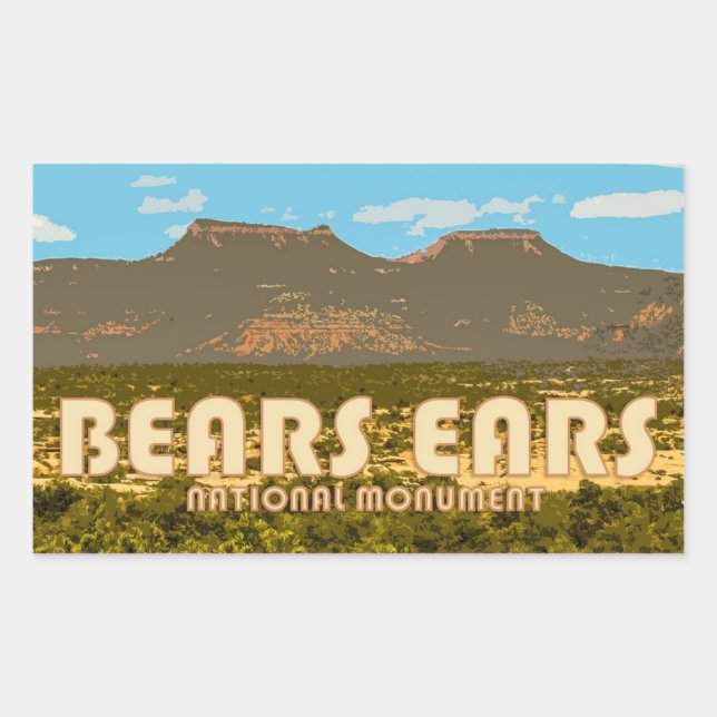 Bears Ears National Monument Sticker (Front)