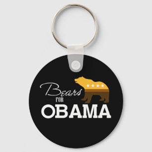 Bears for Obama 2- Key Ring