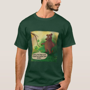 Bears Go In The Woods Funny Rick London T-Shirt