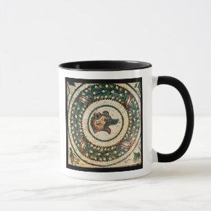 Bear's Head, Roman mosaic, early 4th century Mug
