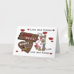 Bears Hugs Holiday Card