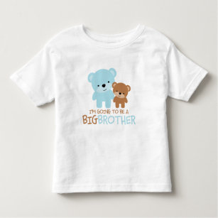 Bears "I'm Going To Be A Big Brother" Toddler T-Shirt