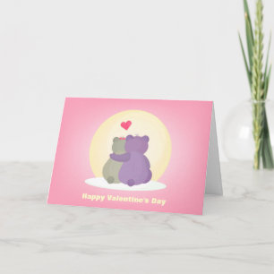 Bears In Love Valentine's Day Greeting Cards