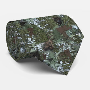 Bears in the Beautiful Woods Tie