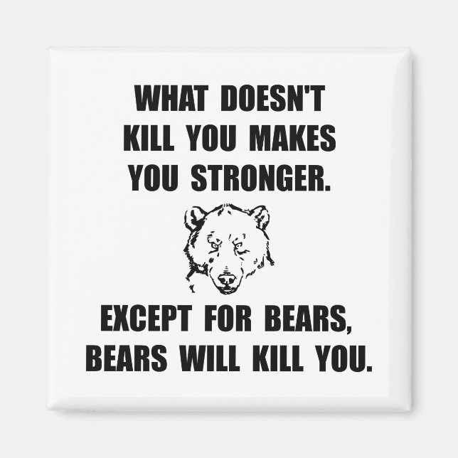 Bears Kill Magnet (Front)