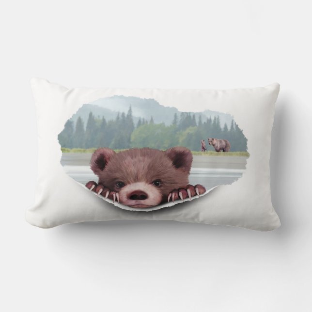 Bears Lumbar Cushion (Front)