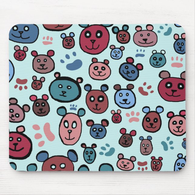 Bears Mouse Pad (Front)