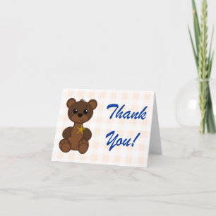Bears on Patrol Thank You Card