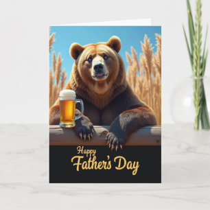 Bears Sweet Fathers Day Card