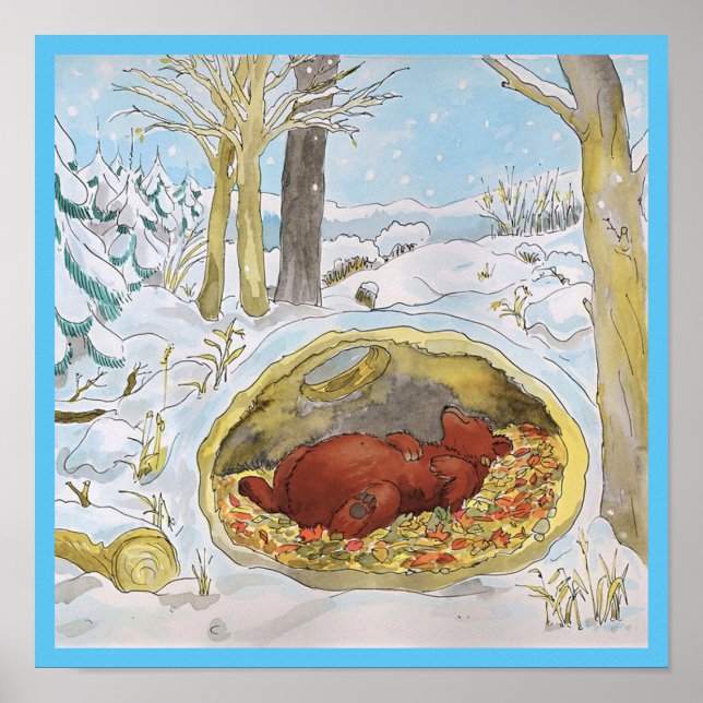 Bear's Winter Poster (Front)