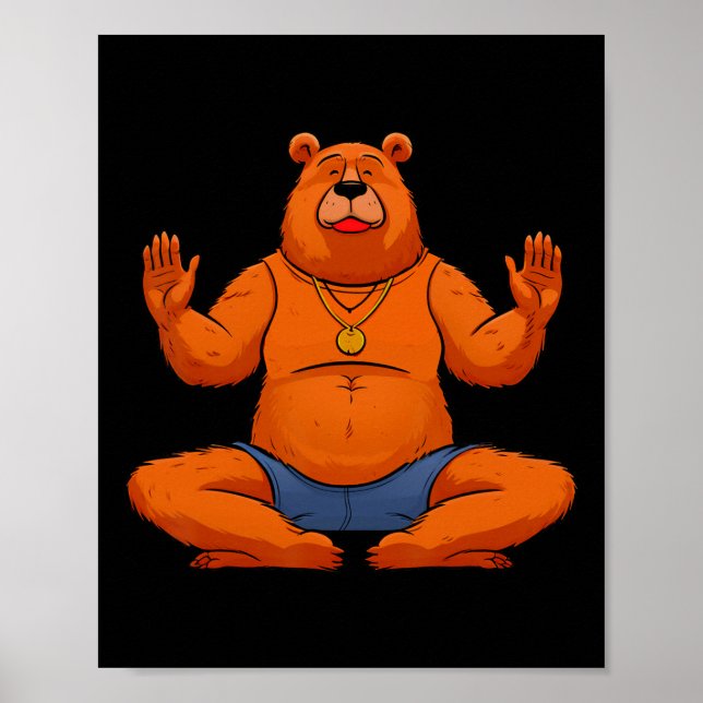 Bears Yogayogi Bear  Poster (Front)