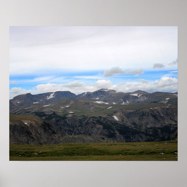 Beartooth Highway Landscape Colour 16x20 Poster (Front)