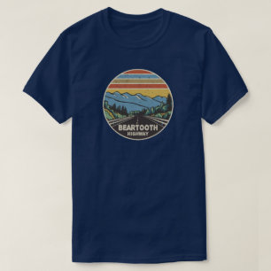 Beartooth Highway Montana Wyoming Mountains T-Shirt