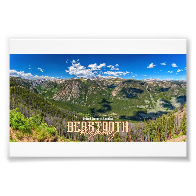 Beartooth Highway  Photo Print (Front)