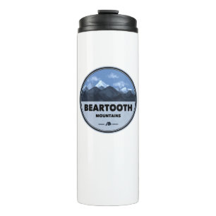 Beartooth Mountains Montana Wyoming Camping Thermal Tumbler