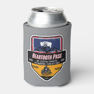 Beartooth Pass Motorcycle US 212 01 Can Cooler
