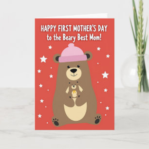 Beary Best Mothers Day Card